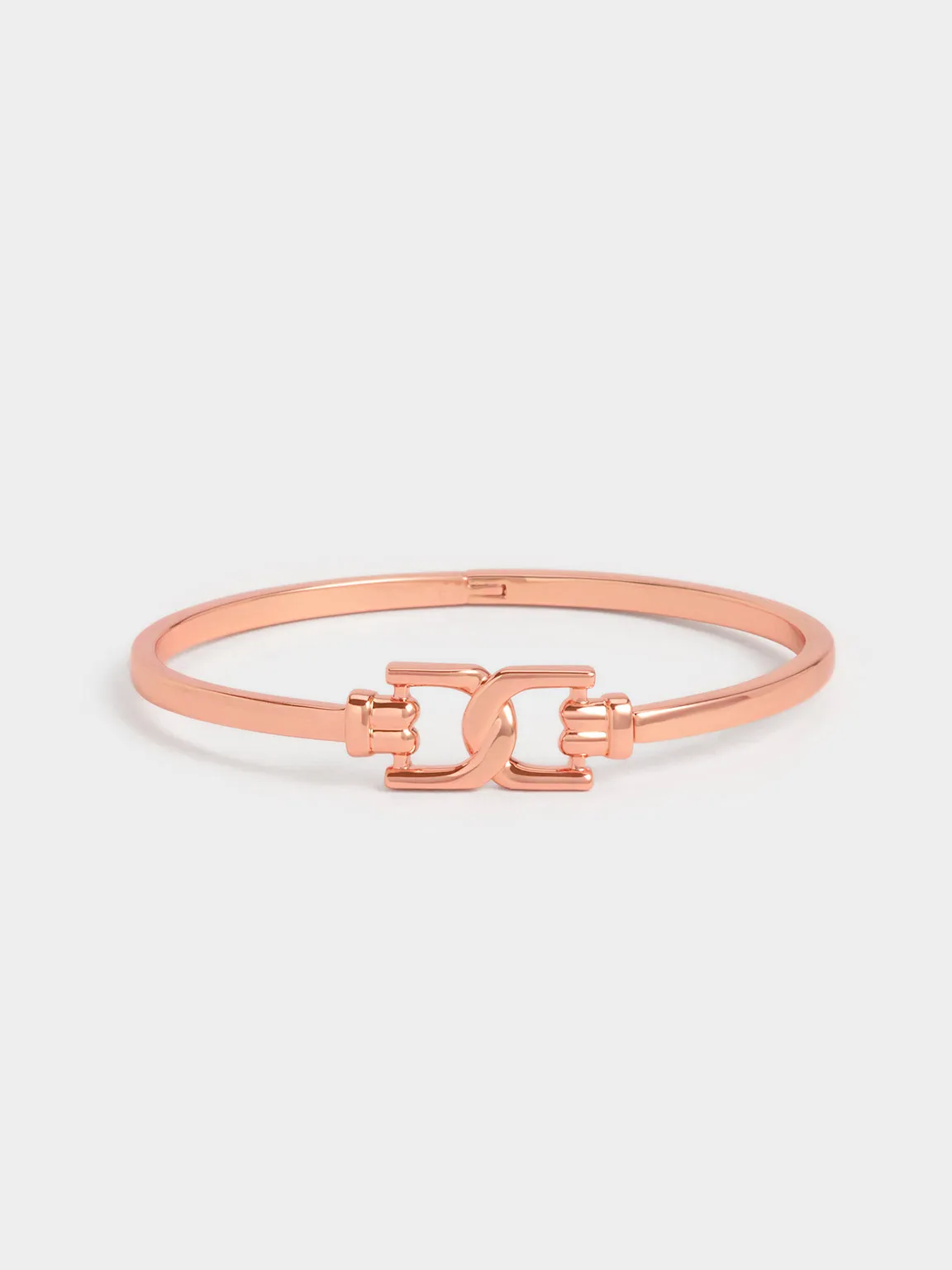 Gabine Cuff Bangle - Rose Gold