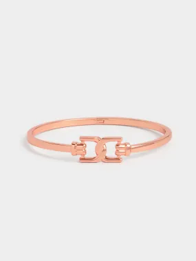 Gabine Cuff Bangle - Rose Gold