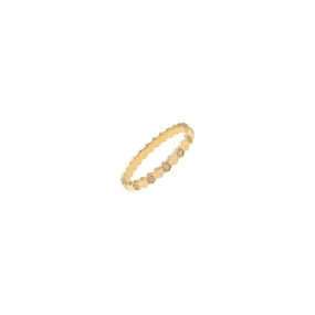 Geometry Zirconia Band Ring