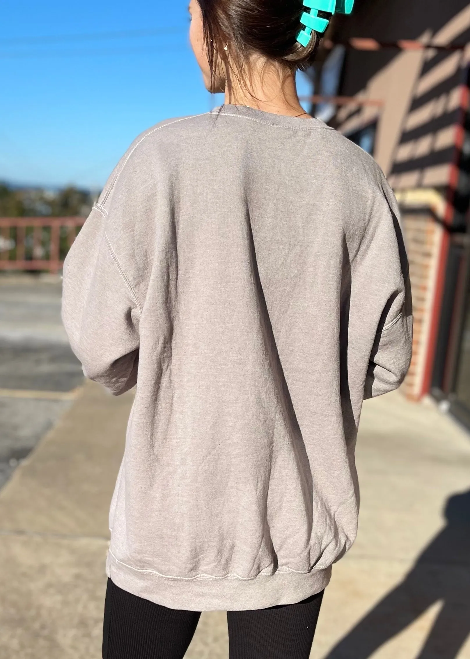 Glacier Sweatshirt | Lt Olive