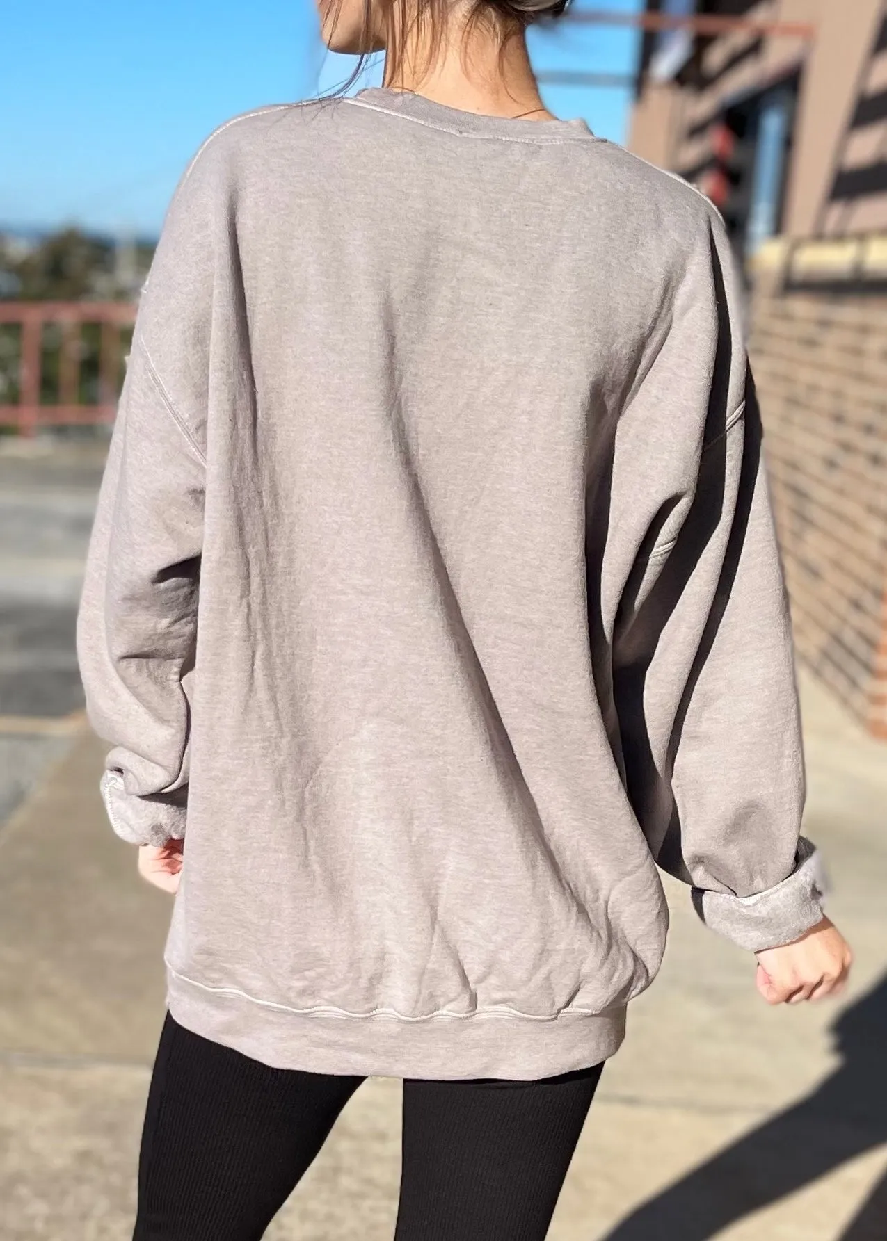 Glacier Sweatshirt | Lt Olive