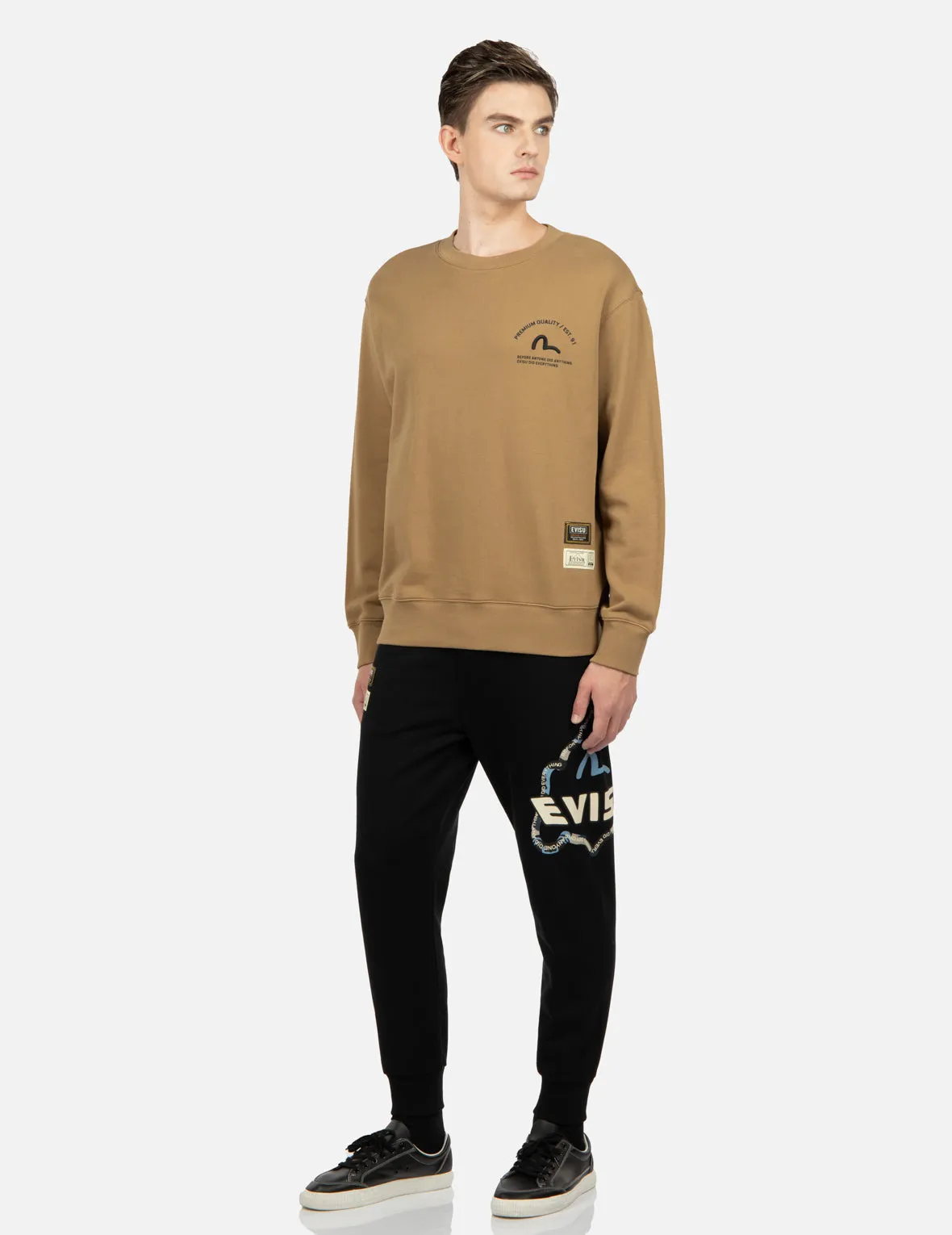 Godhead Outline Print Sweatshirt