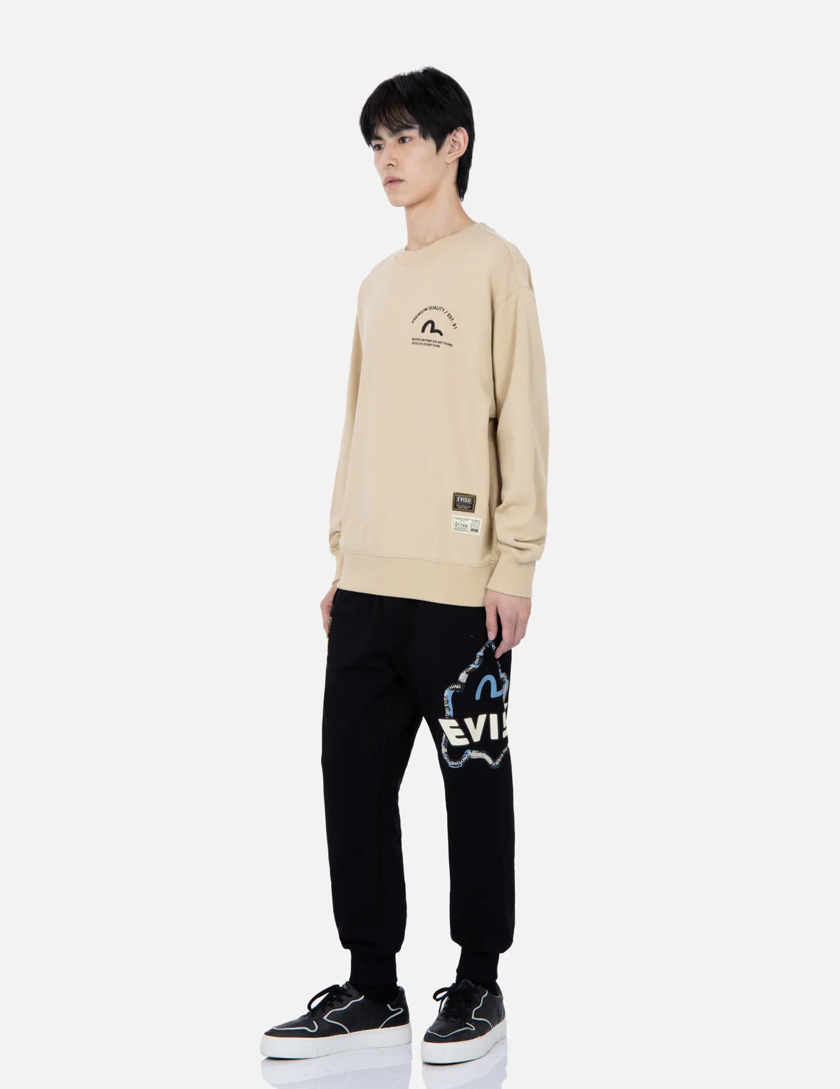 Godhead Outline Print Sweatshirt