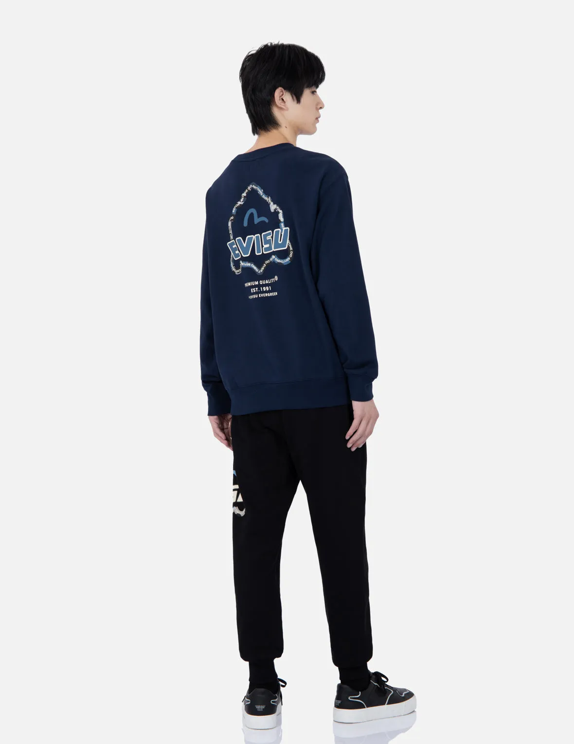 Godhead Outline Print Sweatshirt