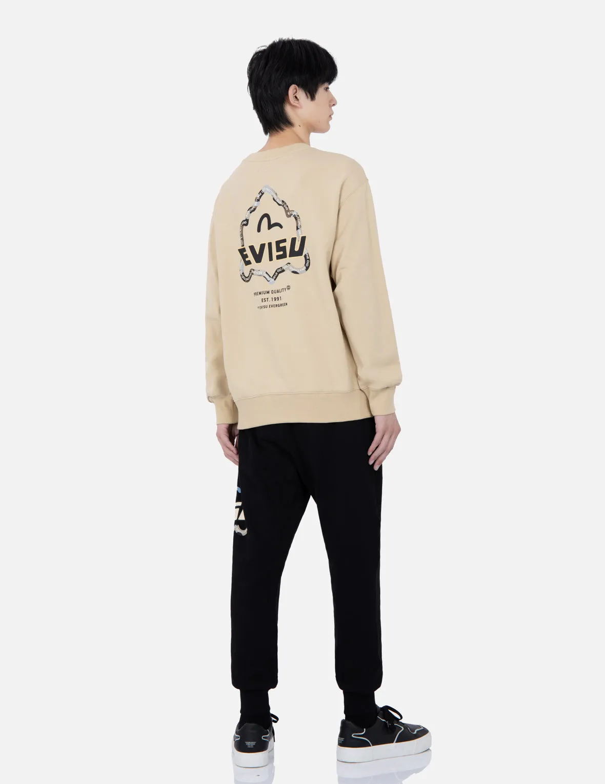 Godhead Outline Print Sweatshirt