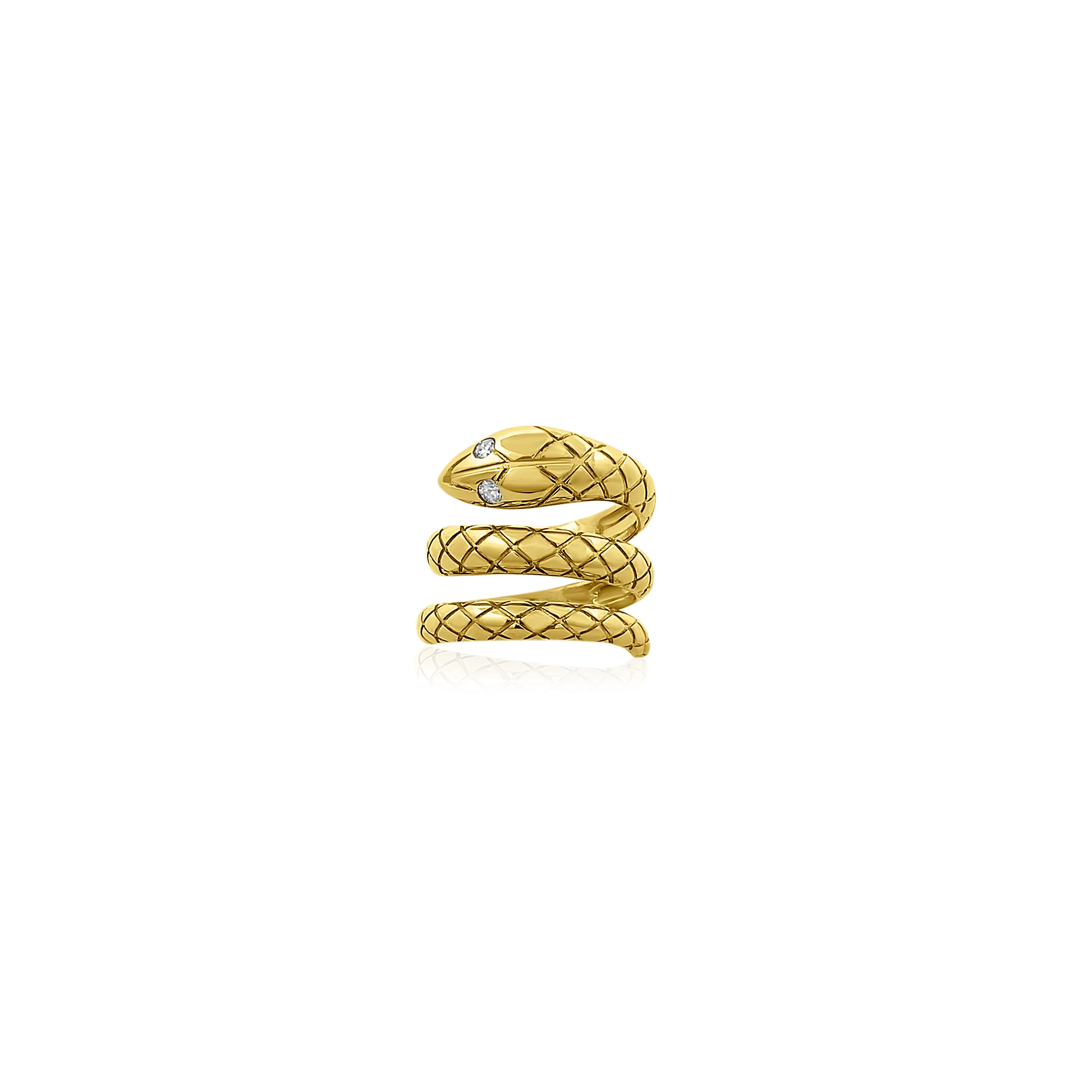 Gold Snake Ring