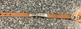 Good Works Brown Leather Dream Bracelet