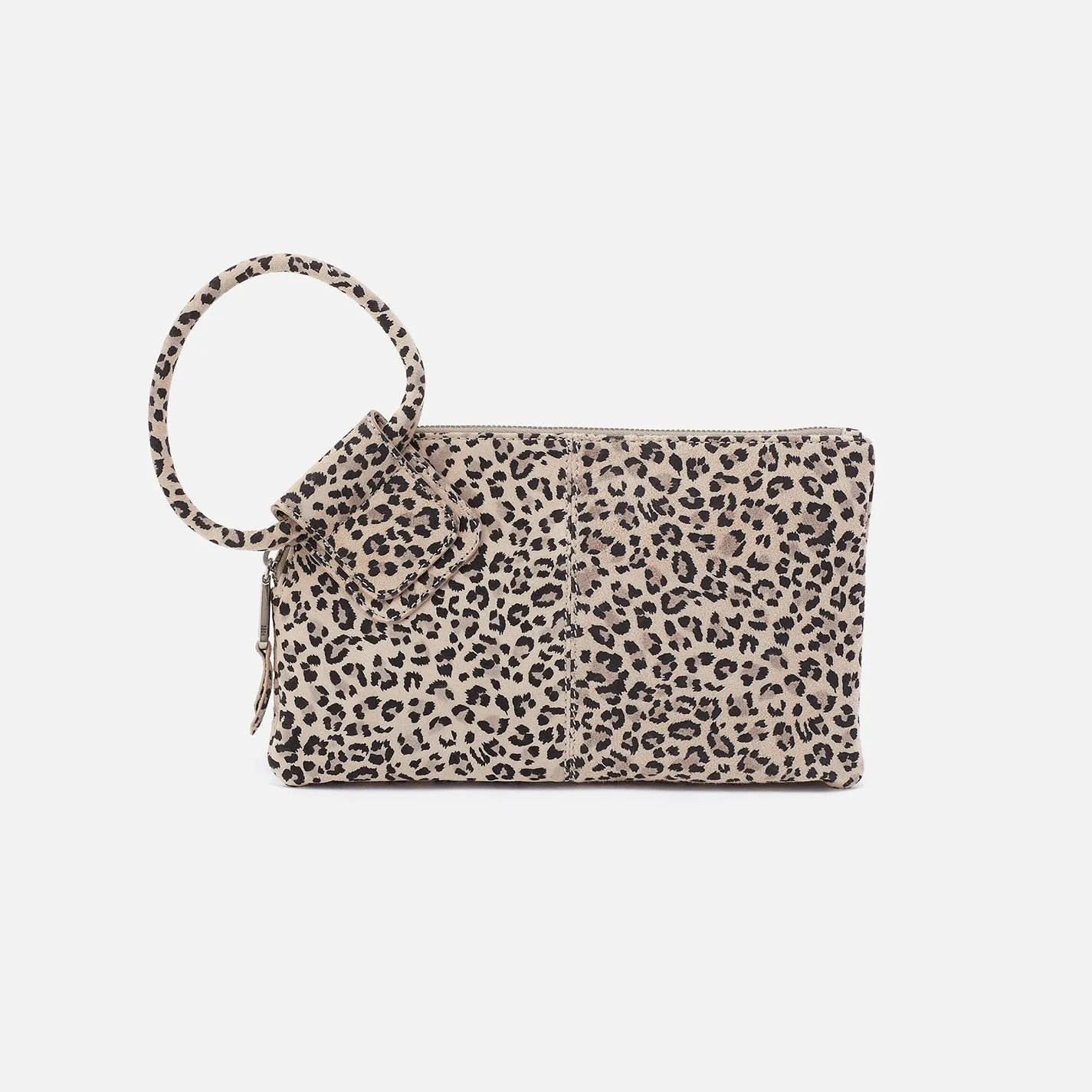 HOBO Sable Wristlet Mini Leopard Women's