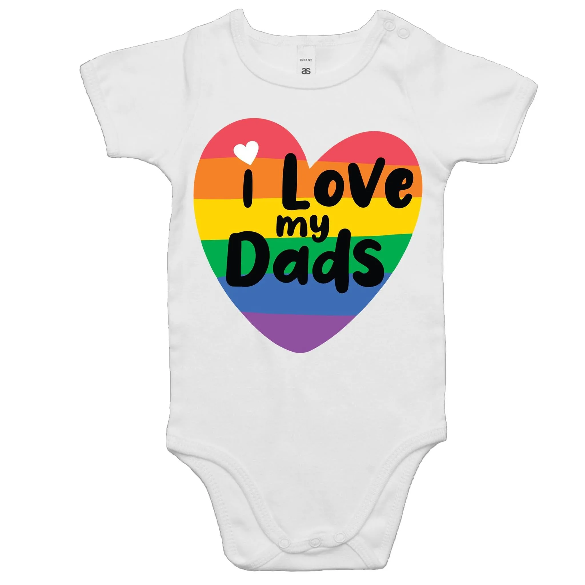 I Love My Dads Baby Onesie (BA005)