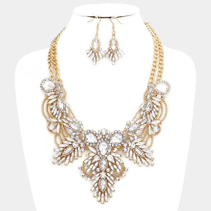 iLLASPARKZ Crystal statement necklace