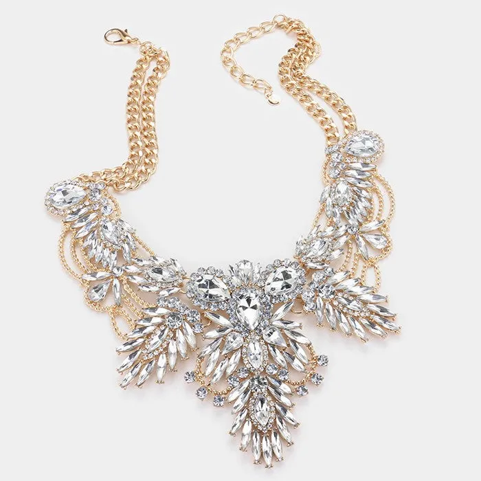 iLLASPARKZ Crystal statement necklace