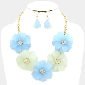 iLLASPARKZ Flower link necklace