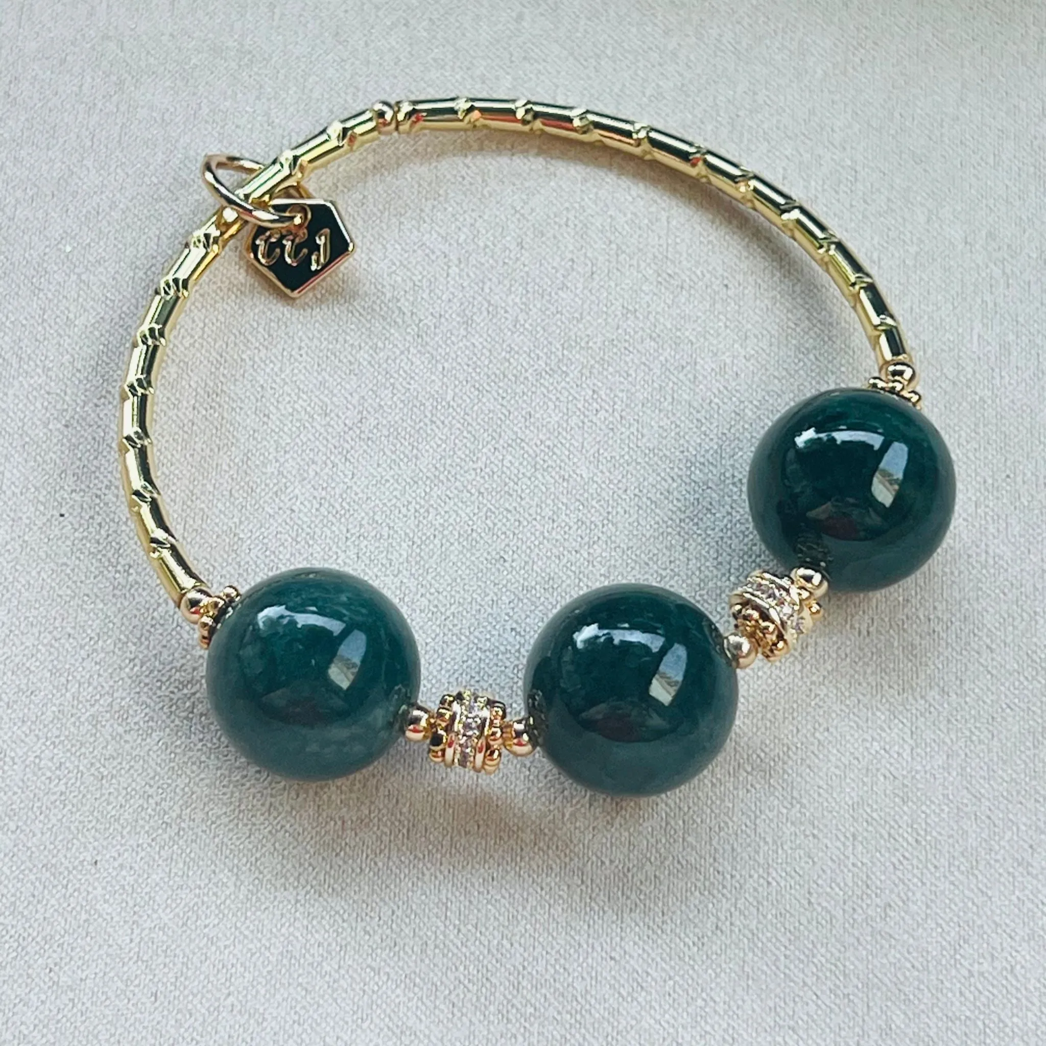 Jammy Jade Diadem Bracelet