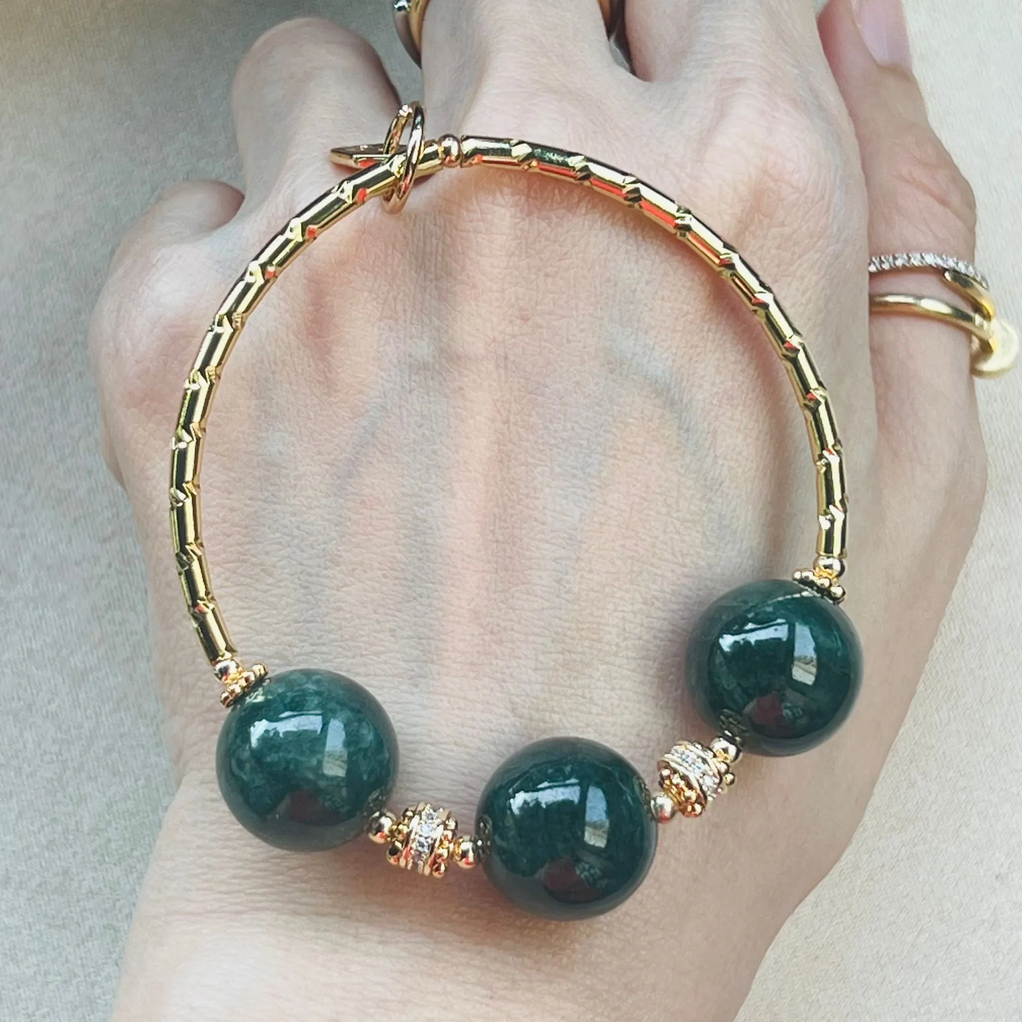 Jammy Jade Diadem Bracelet