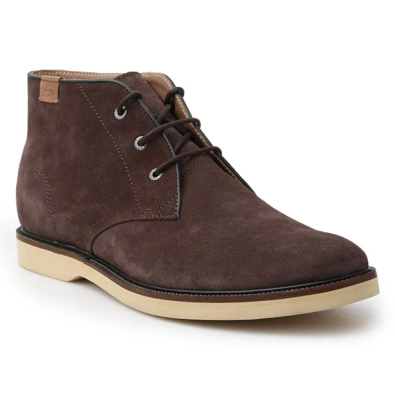 Lacoste Sherbrooke Hi 14 Srm M 7-30SRM0025176 shoes brown