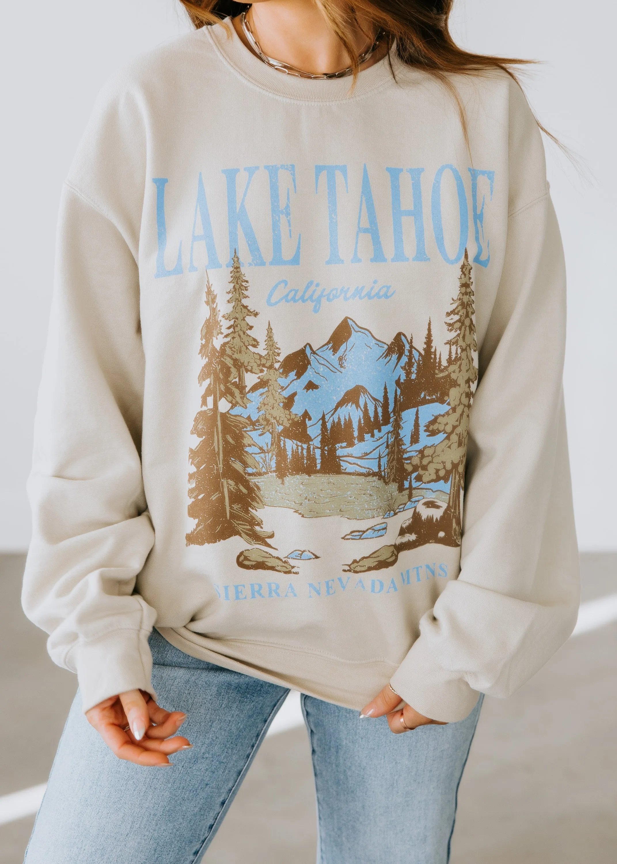 Lake Tahoe Graphic Sweatshirt