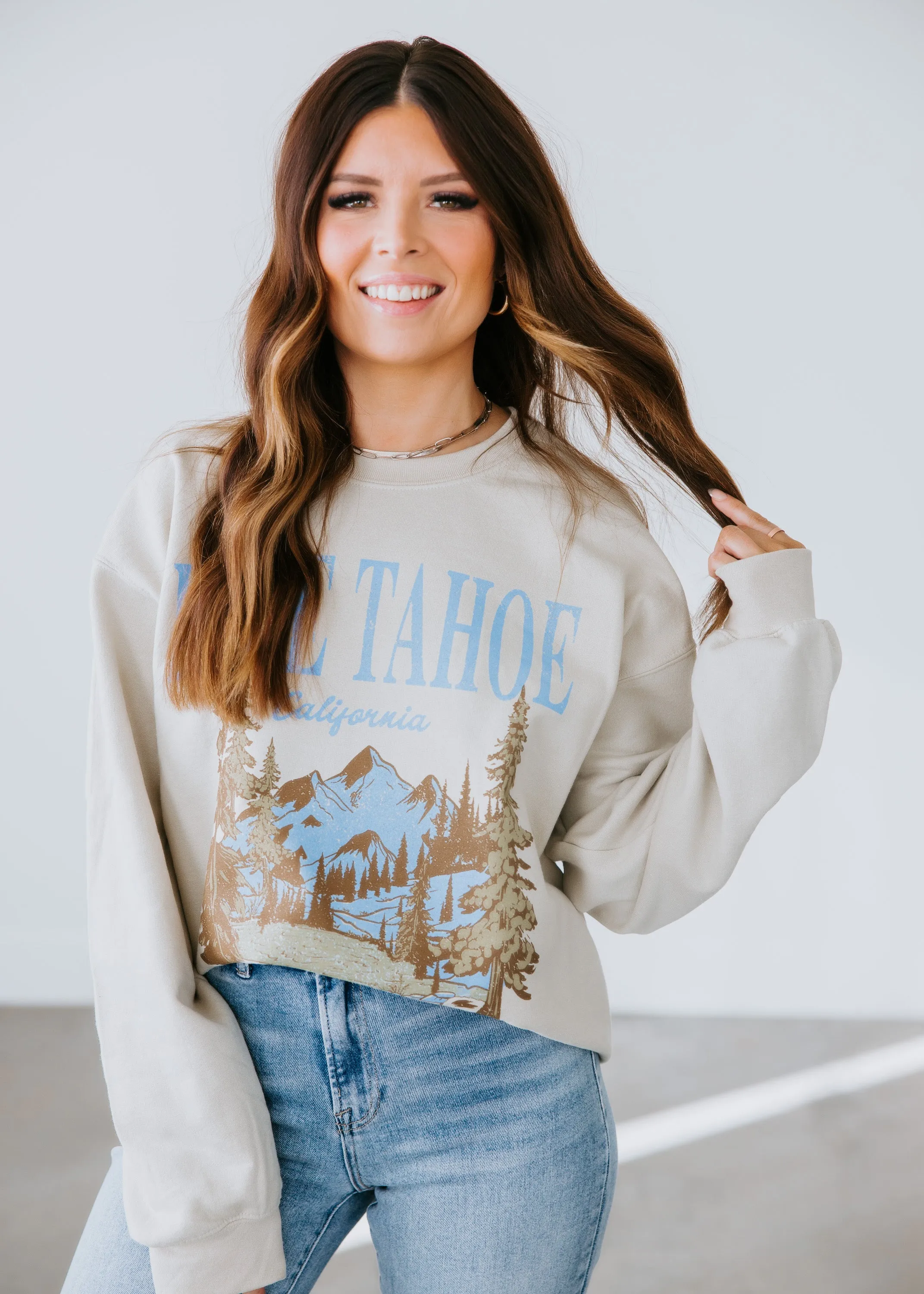 Lake Tahoe Graphic Sweatshirt