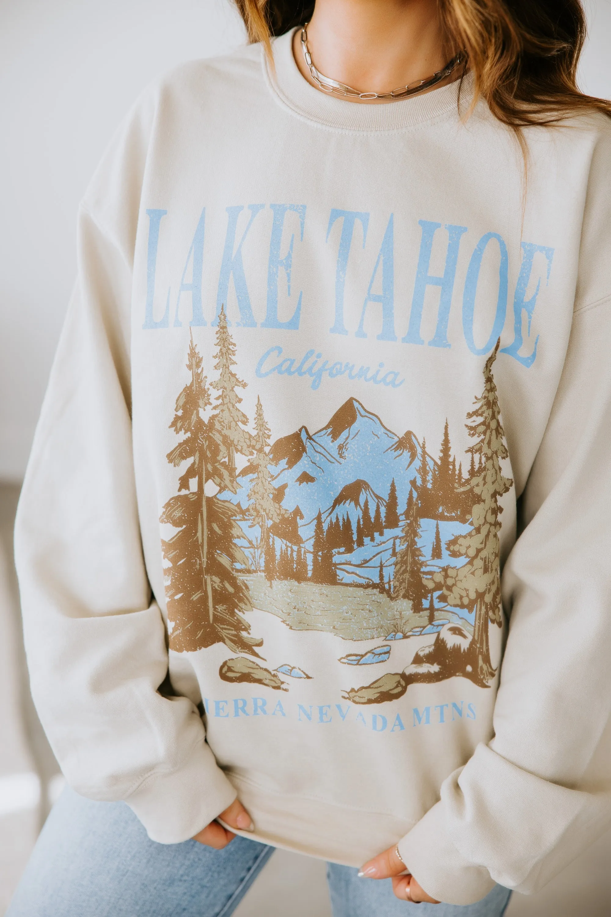 Lake Tahoe Graphic Sweatshirt