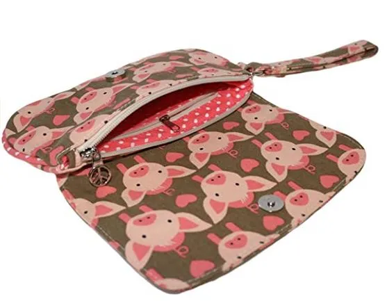 Large Wristlet Pig