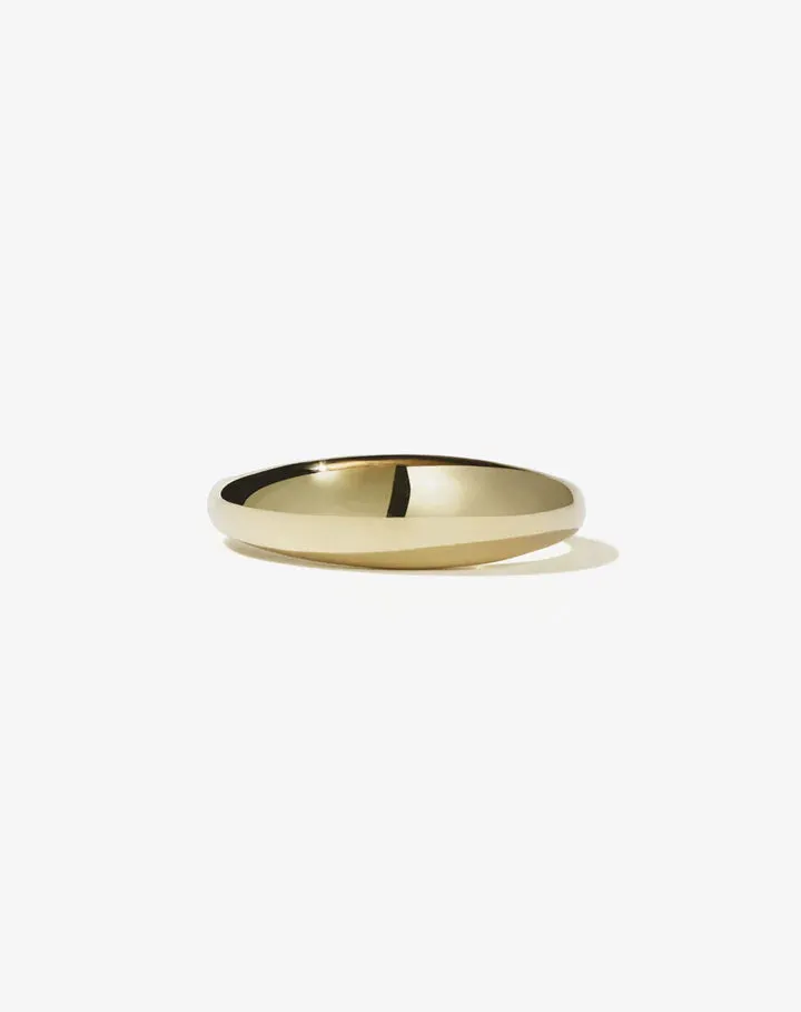 Meadowlark - Claude ring plain 9ct yellow gold