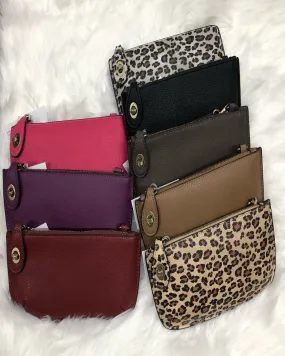 Mini Crossbody Wristlet Clutch