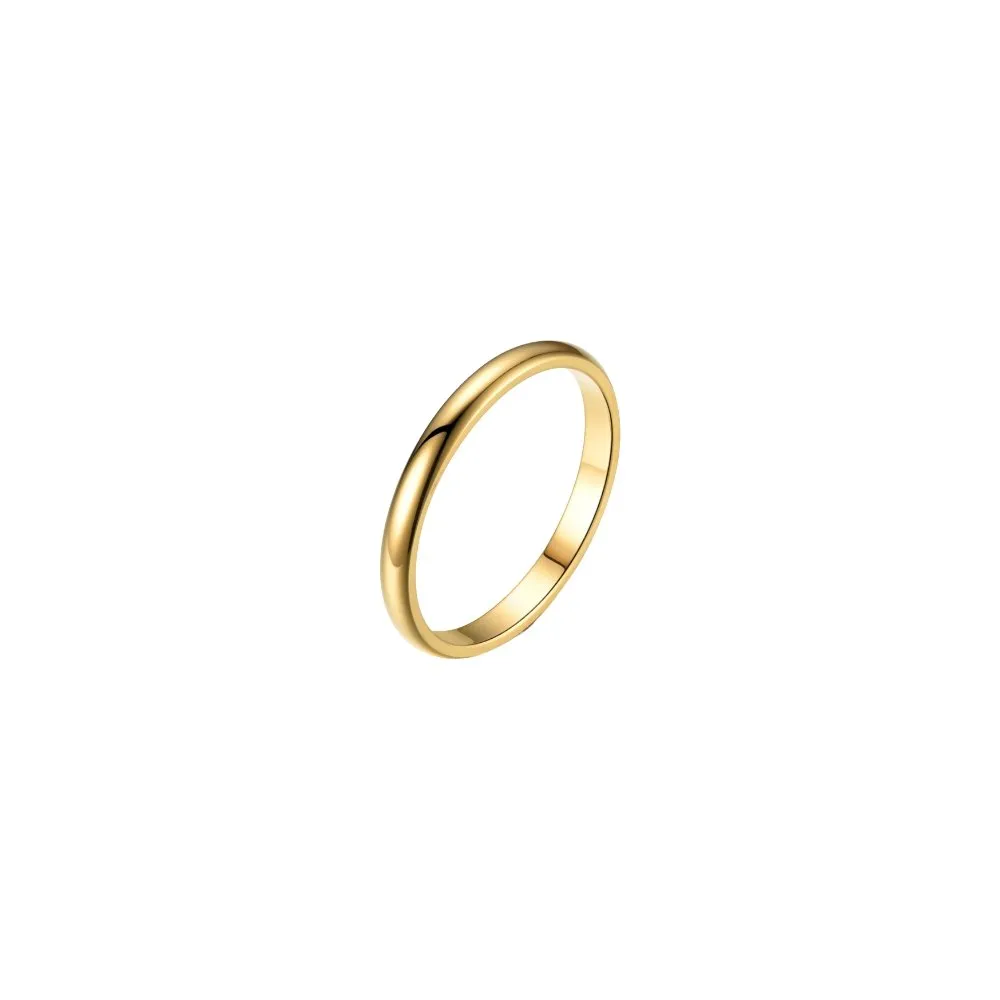 Minimal Band Ring Gold