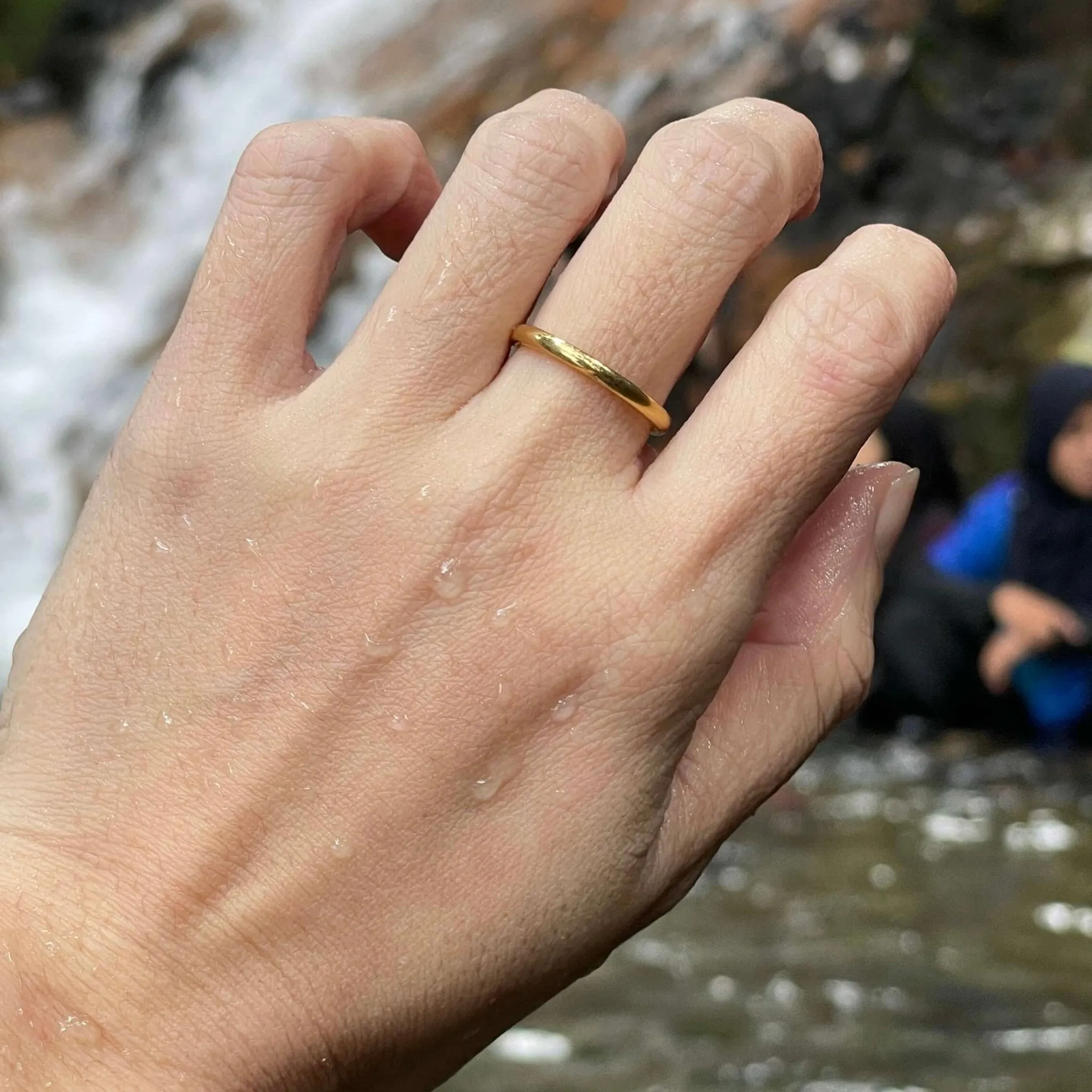 Minimal Band Ring Gold