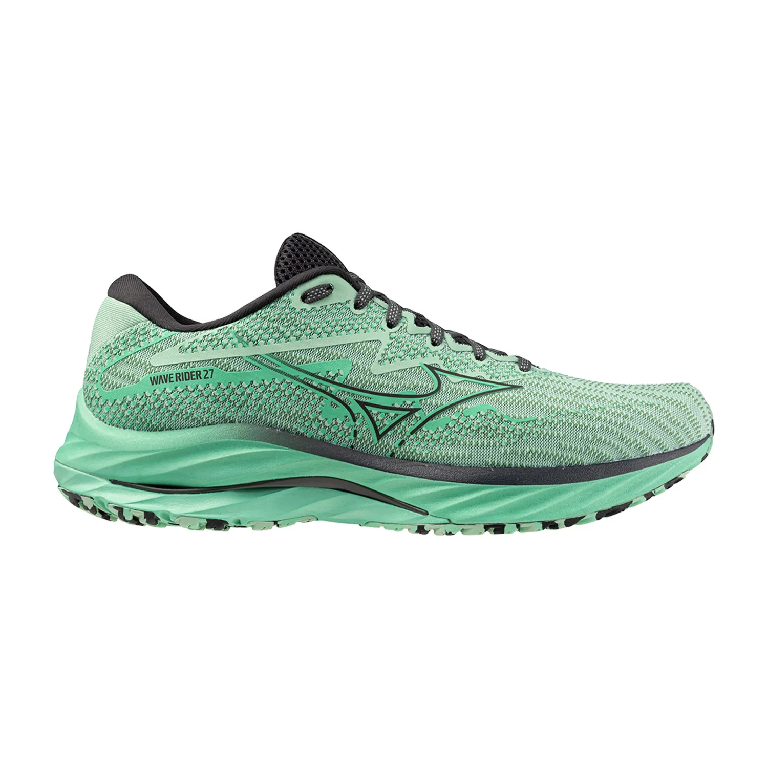 Mizuno Wave Rider 27  Grayed Jade/Black Oyster/Jade Cream