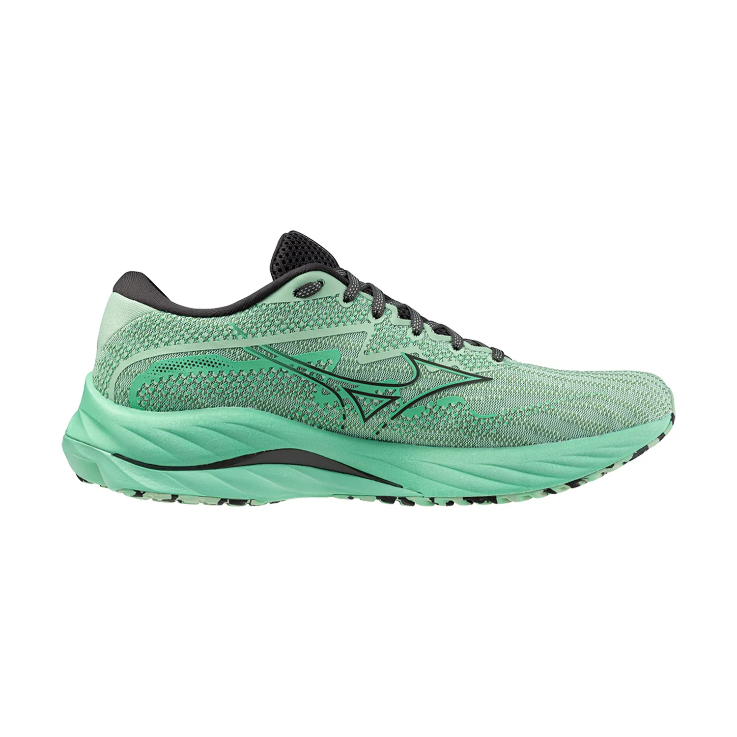 Mizuno Wave Rider 27  Grayed Jade/Black Oyster/Jade Cream