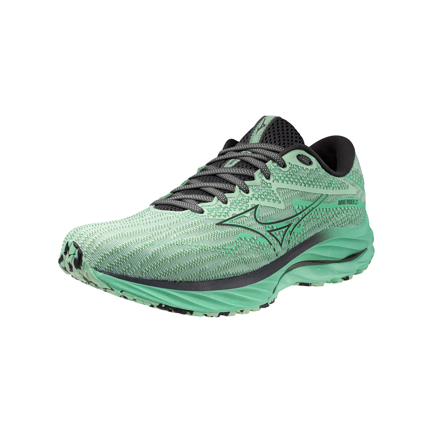 Mizuno Wave Rider 27  Grayed Jade/Black Oyster/Jade Cream