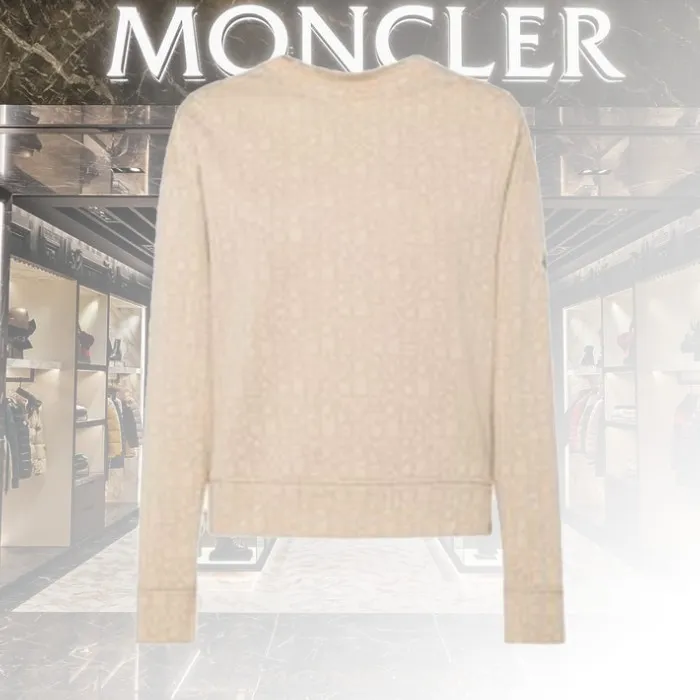 MONCLER  |Monogram Jacquard Sweatshirt