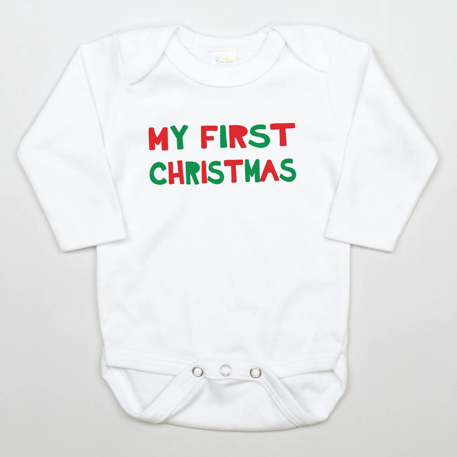 My First Christmas Classic | White Onesie