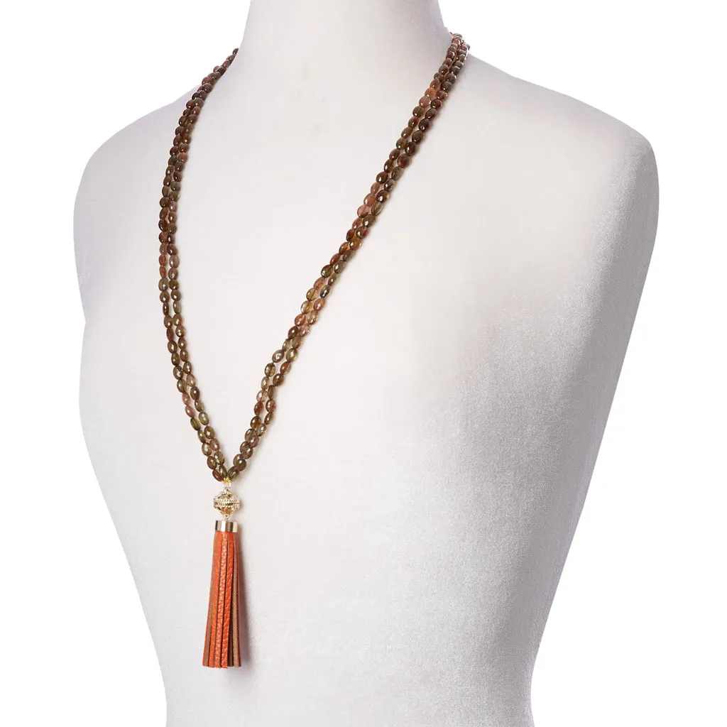 Nancy Andalusite Multi-Strand Necklace