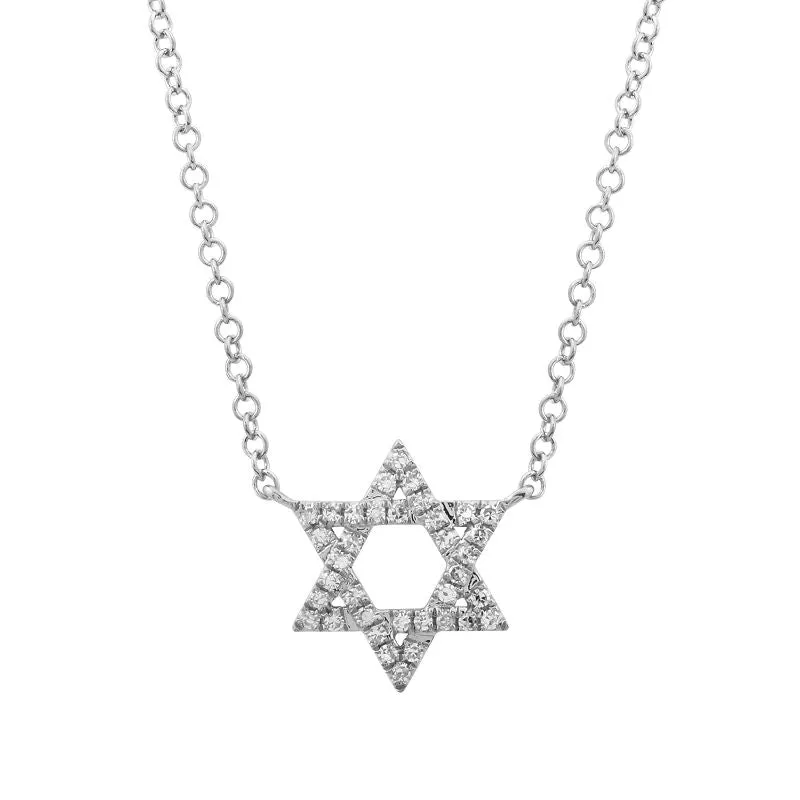 NATALIA  STAR OF DAVID NECKLACE - JEWISH STAR