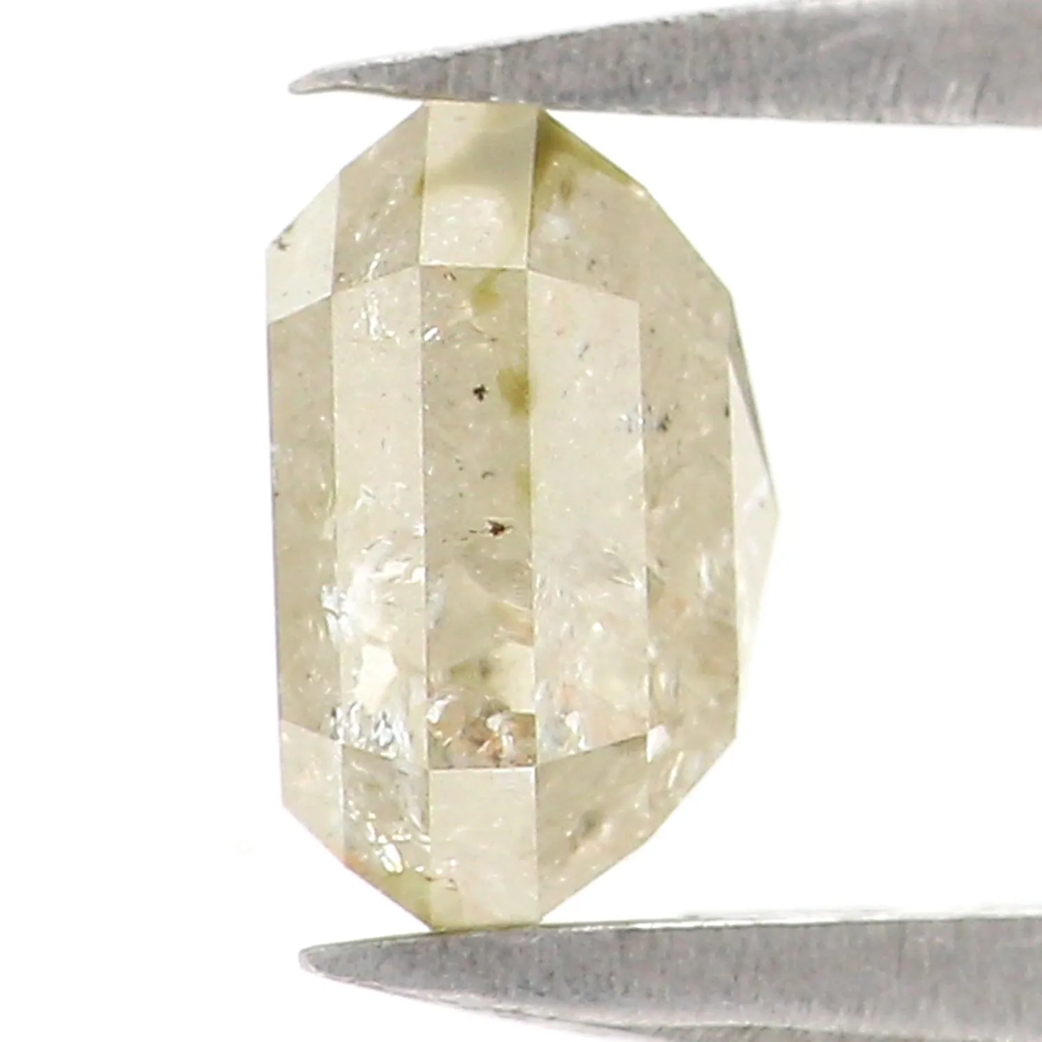 Natural Loose Emerald Diamond, Grey Color Emerald Diamond, Natural Loose Diamond, Emerald Cut Diamond, 1.15 CT Emerald Shape Dia