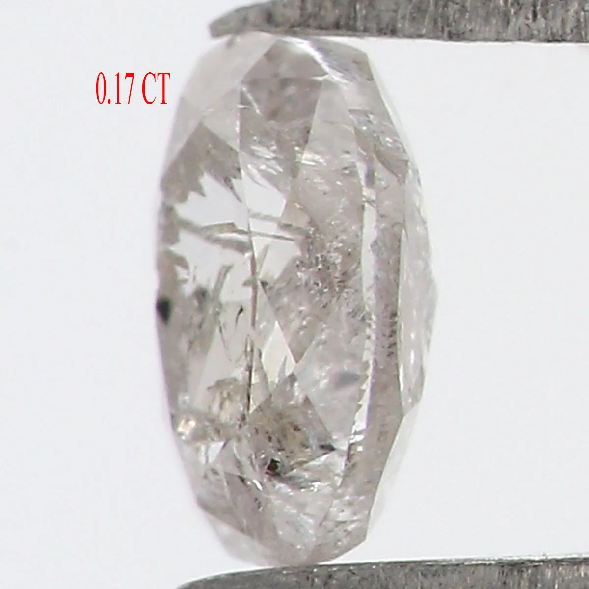 Natural Loose Oval Diamond Light Pink Color 0.17 CT 3.80 MM Oval Rose Cut Shape Diamond KR1446