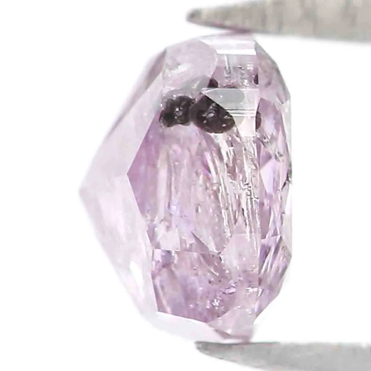 Natural Loose Oval Pink Color Diamond 0.33 CT 3.90 MM Oval Rose Cut Shape Diamond L6086