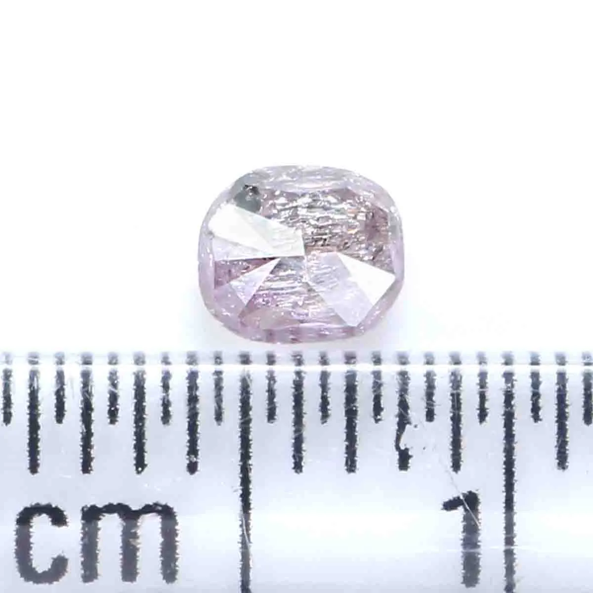 Natural Loose Oval Pink Color Diamond 0.33 CT 3.90 MM Oval Rose Cut Shape Diamond L6086