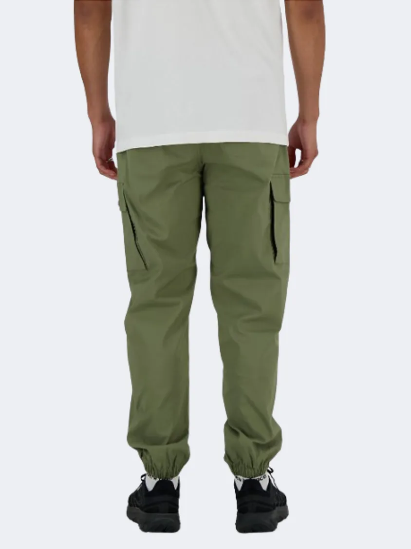 New Balance Twill Men Lifestyle Pant Dark Olivine