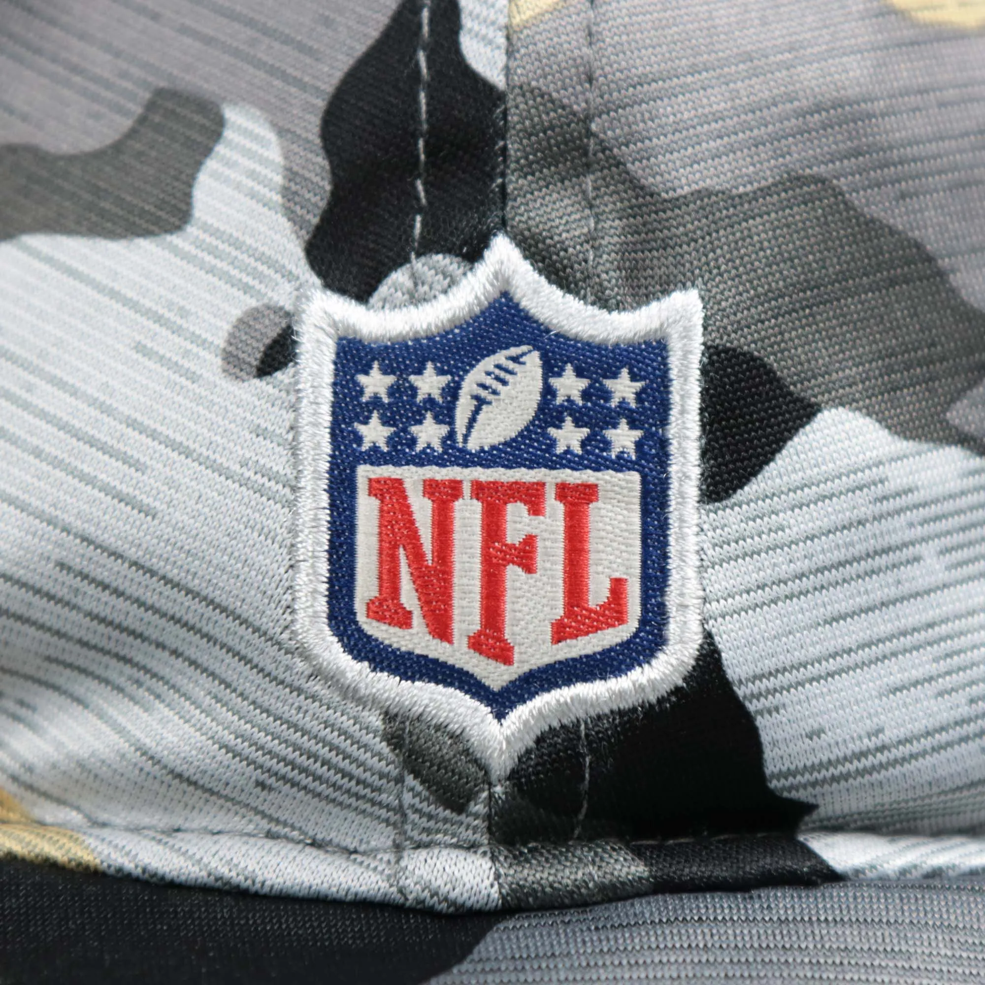 New Orleans Saints NFL Summer Training Camp 2022 Camo Bucket Hat | Gold Bucket Hat