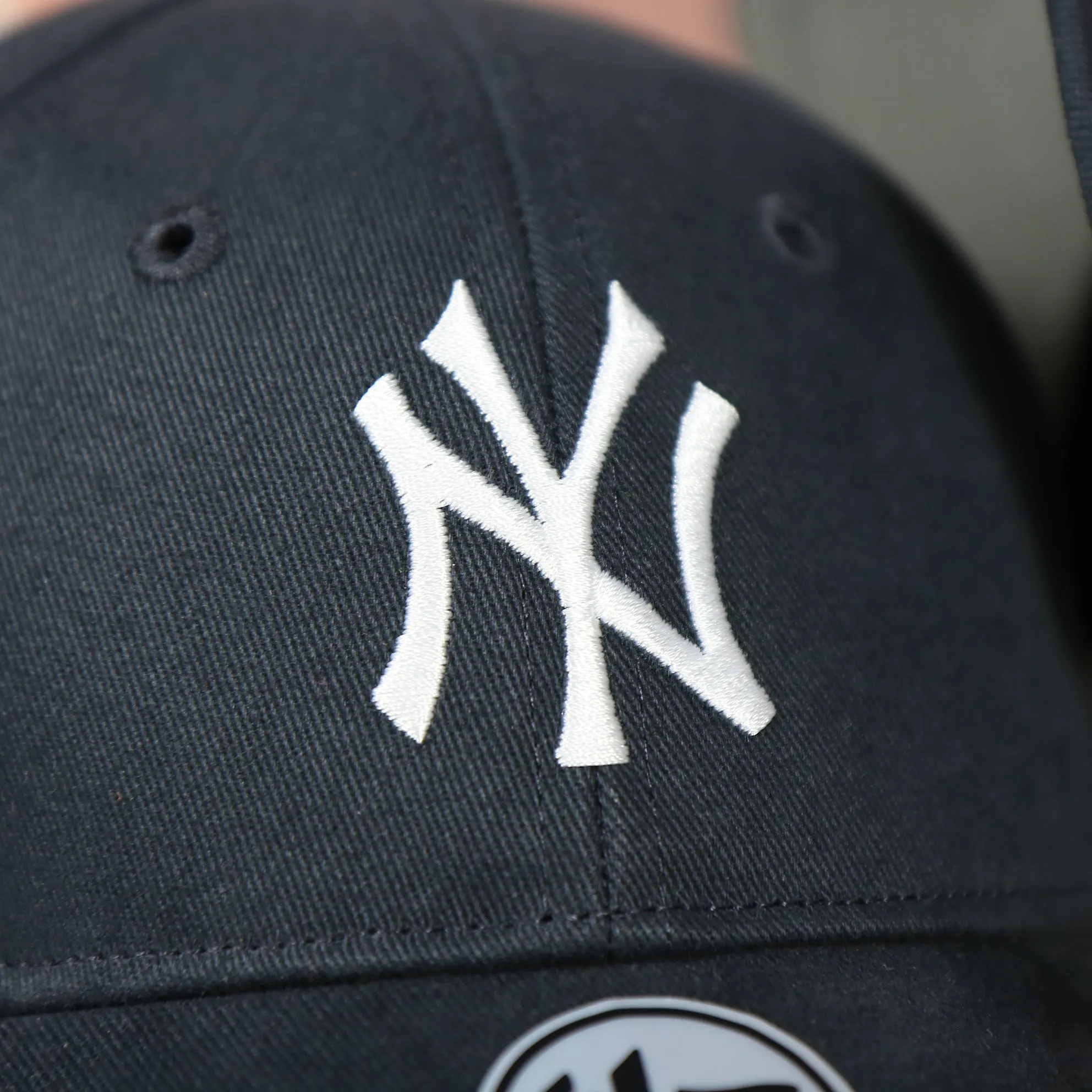 New York Yankees Grey Bottom Basic Navy Dad hat | Newborn