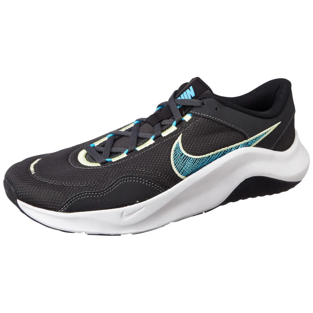 NIKE Men's Legend Essential 3 Next Nature Running Shoe (Anti Blue/Anthracite)