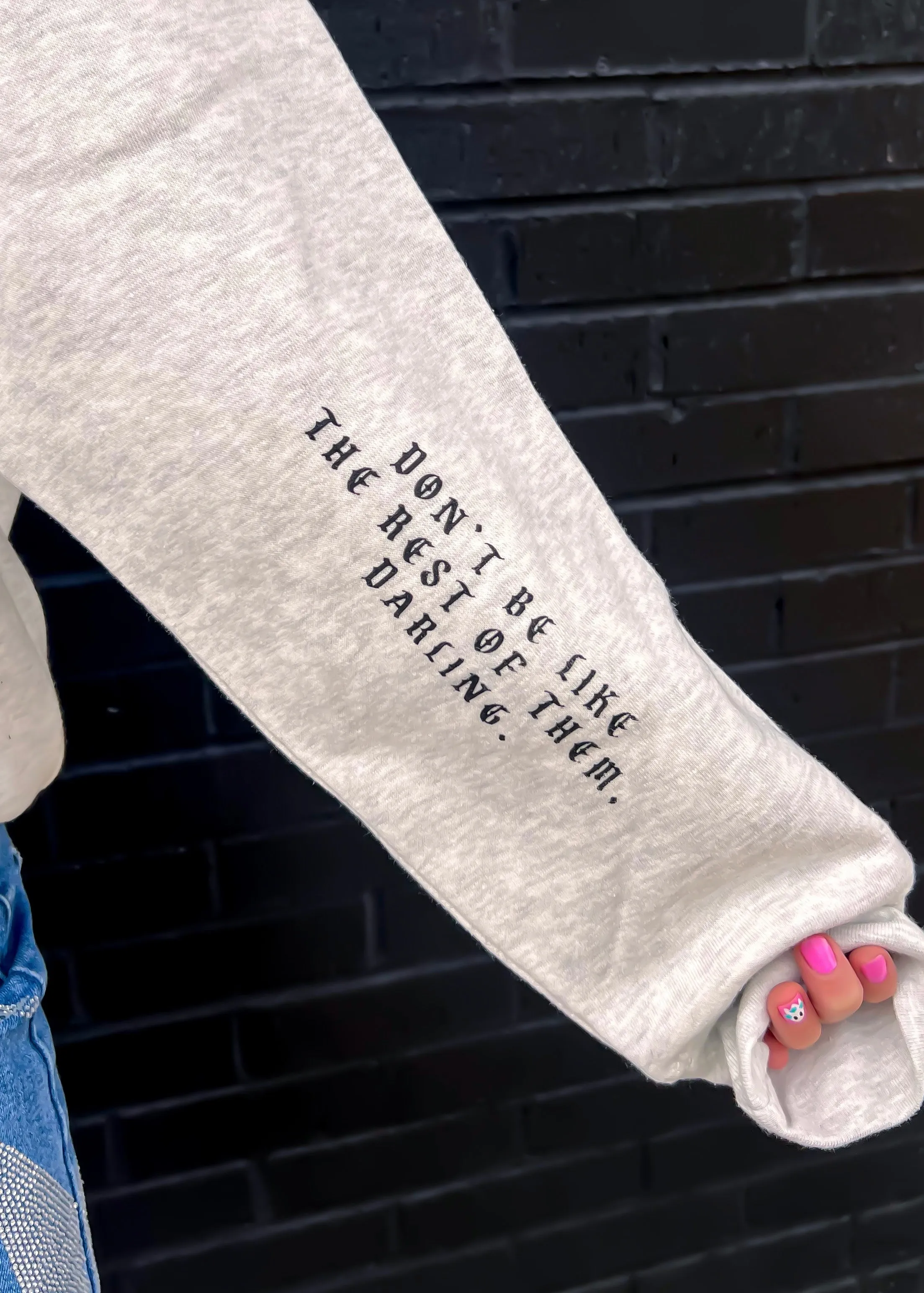 Normal Is So Over-Rated Oatmeal Sweatshirt