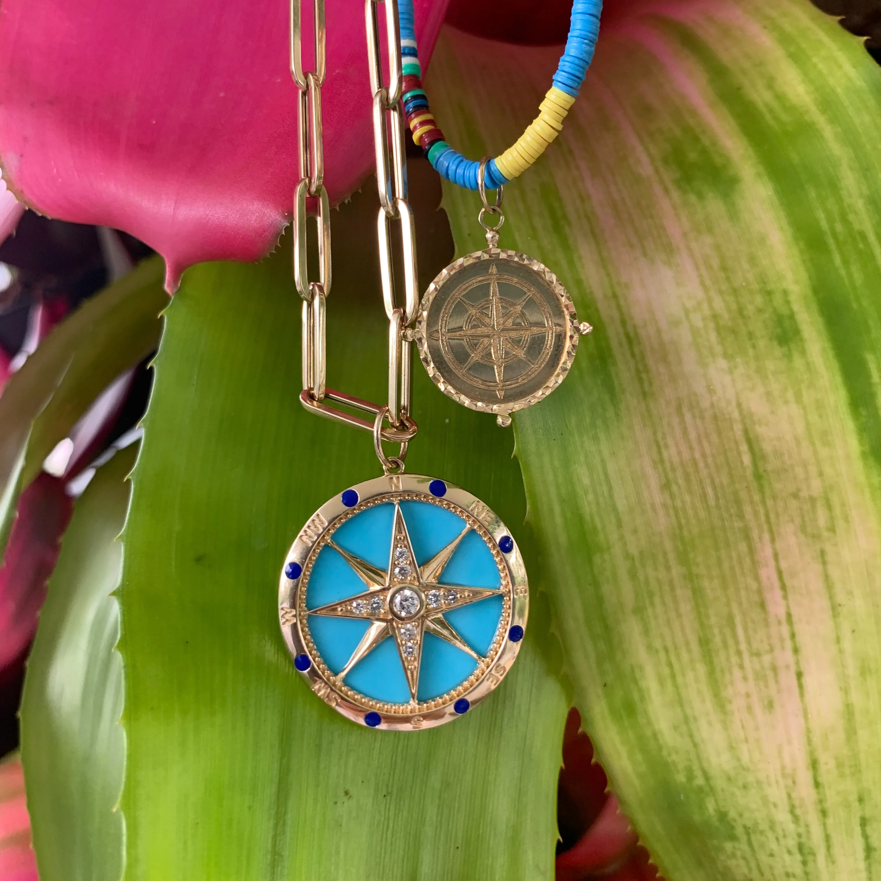 Ocean Compass Pendant