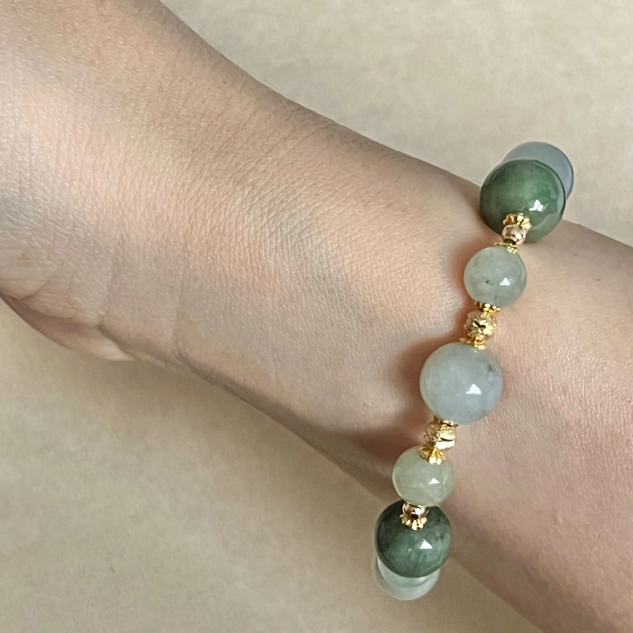 Olive Jade Bracelet