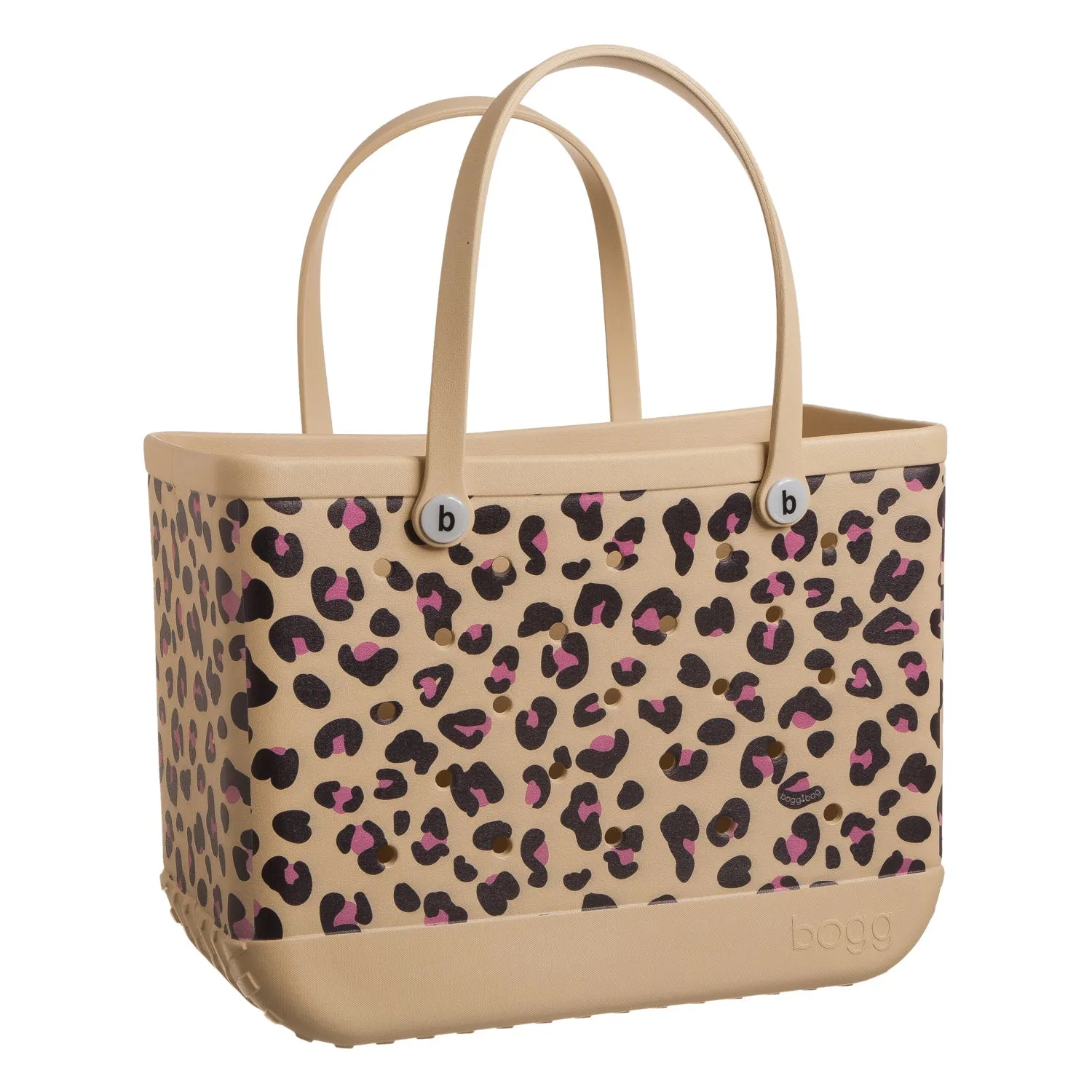 Original Bogg Bag - wild child PINK leopard