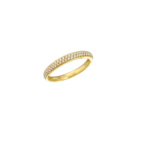 Pave Diamond Band