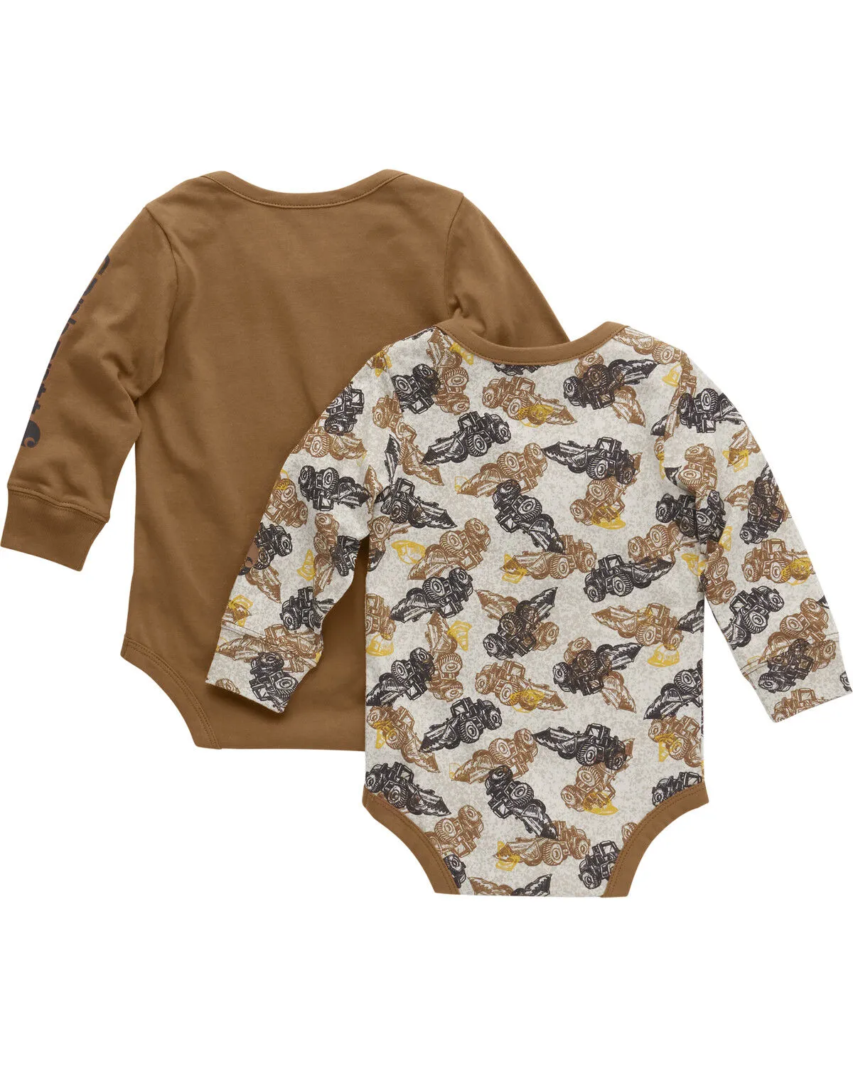 Product Name:  Carhartt Infant Boys' Printed Long Sleeve Pocket Onesie Set - 2 Piece