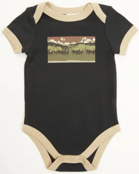 Product Name:  Cody James Infant Boys' 2-Piece Western Horses Onesie and Coveralls Sleep Set