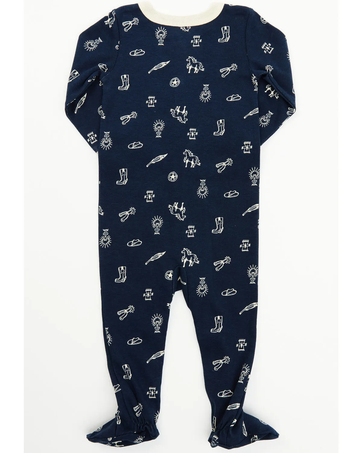 Product Name:  Cody James Infant Boys' Desert Conversation Print Onesie Footed PJ Set - 2-Piece